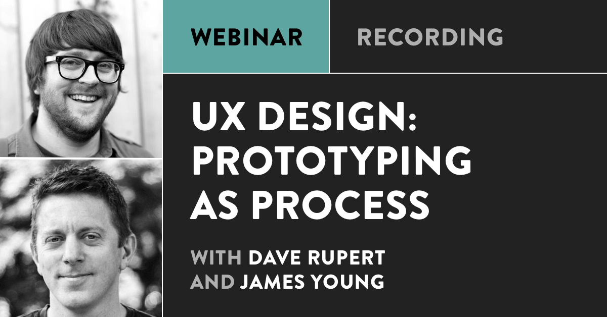 Cover artwork for UX Design: Prototyping as Process