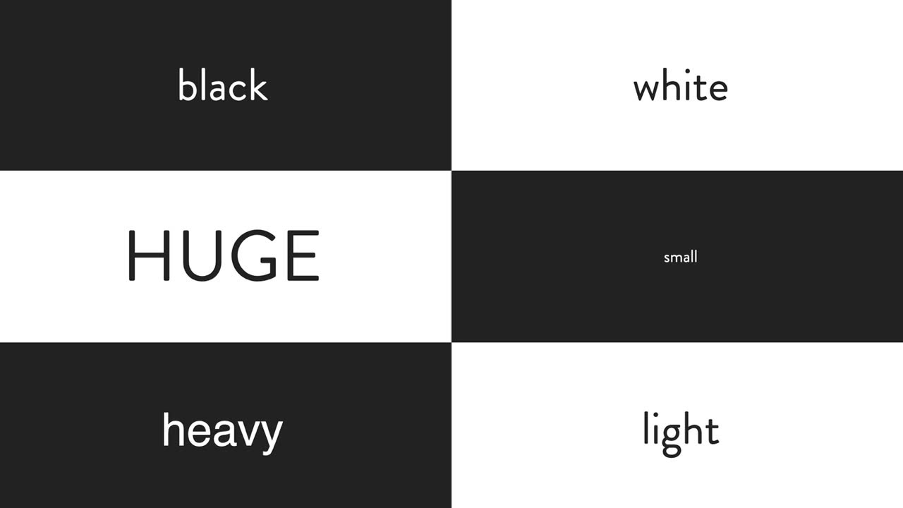 Course image for Getting Contrast Right in Your Typography.